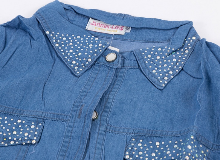 مانتو جین نگین دار Jannier