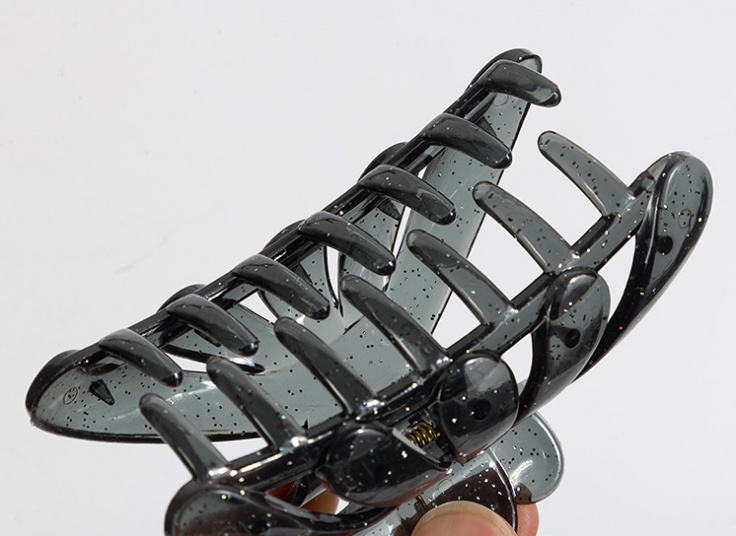 کلیپس مو پنج پر شیشه ای