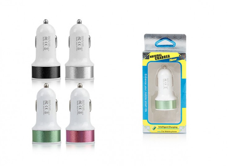 شارژر فندکی با دو خروجی USB