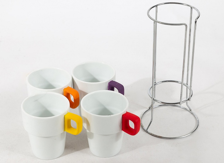 ست 4 عددی فنجان مدل استند دار Martlet