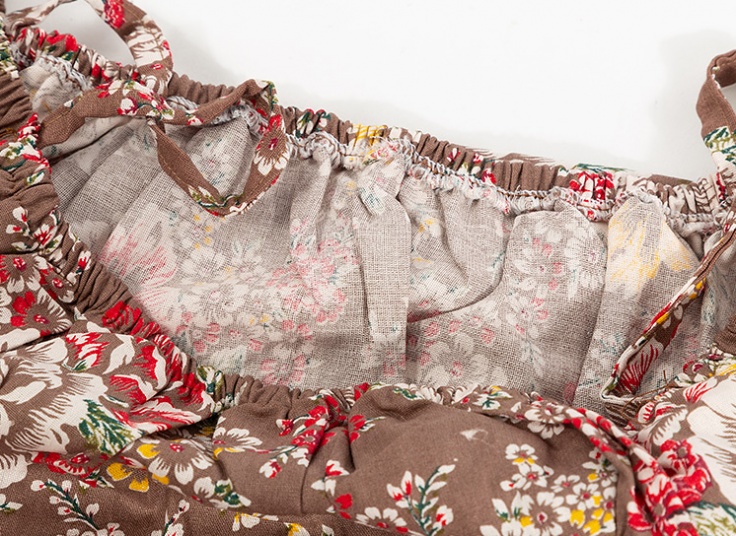 پیراهن ساحلی یقه قایقی