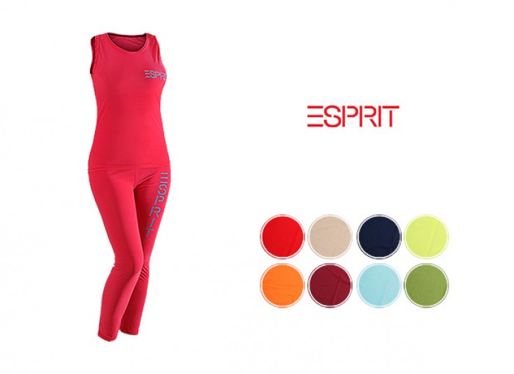 تاپ و شلوار زنانه طرح Esprit