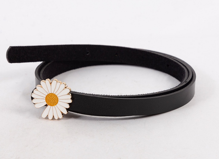 کمربند زنانه طرح گل بابونه