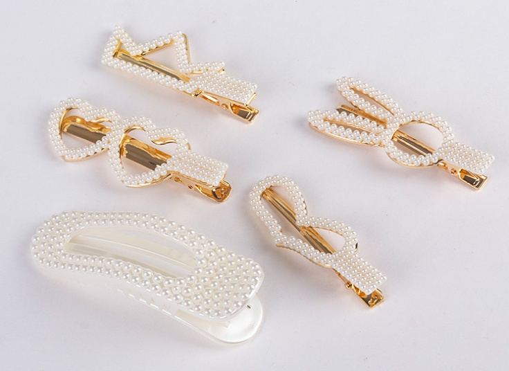 انواع گیره مو مرواریدی