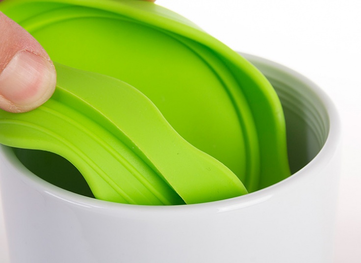 بانکه سرامیکی درب دار C&S