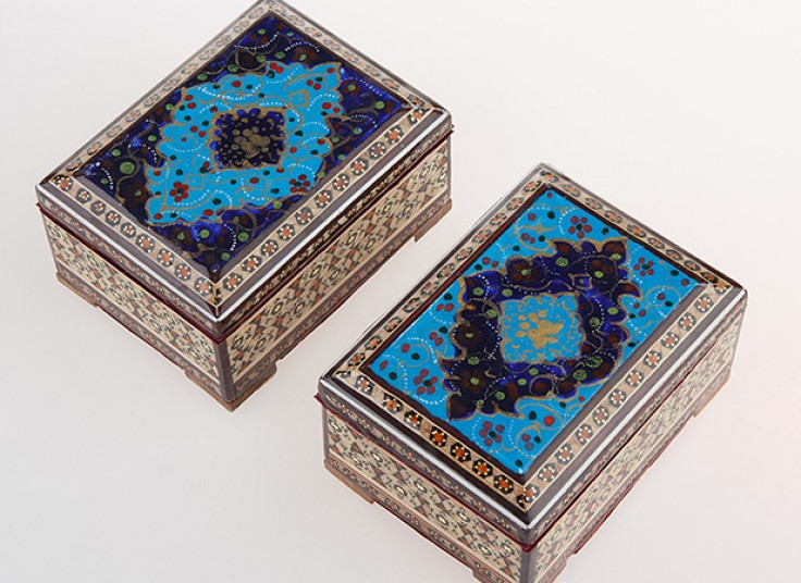 جعبه خاتم کاری