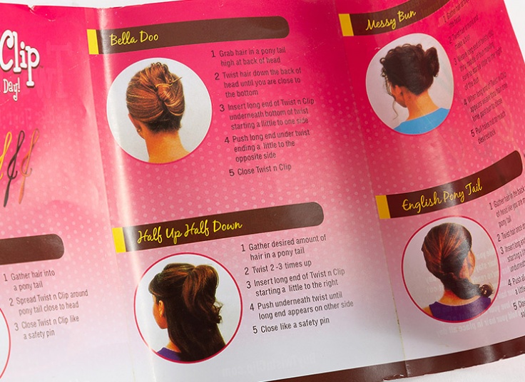 گیره نگهدارنده مو Twist n Clip