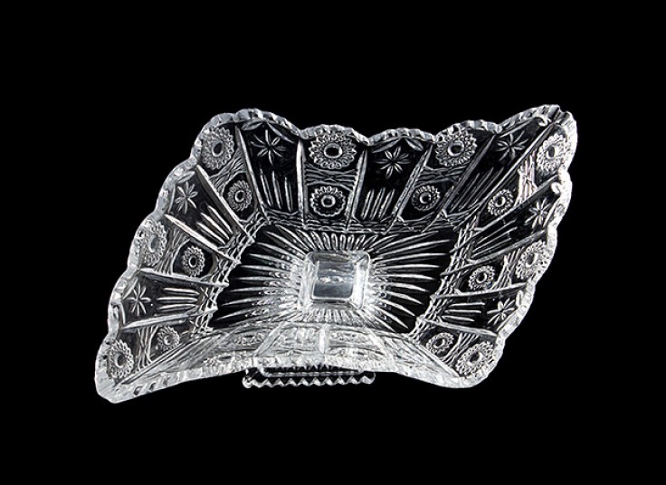 ظرف بلور پایه دار Art in Glass