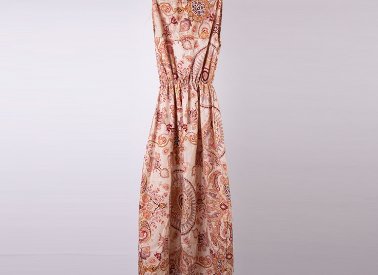 پیراهن ساحلی طرحدار زنانه