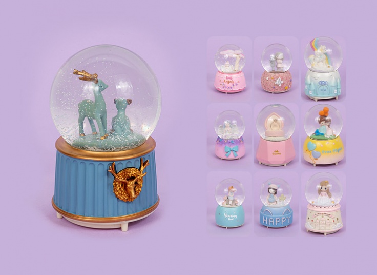 گوی موزیکال مدل پمپی