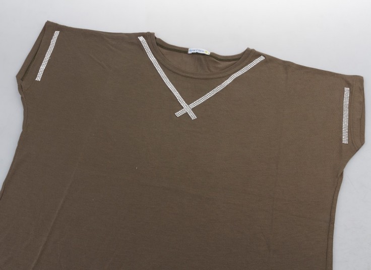 تیشرت زنانه سایز بزرگ Shiny