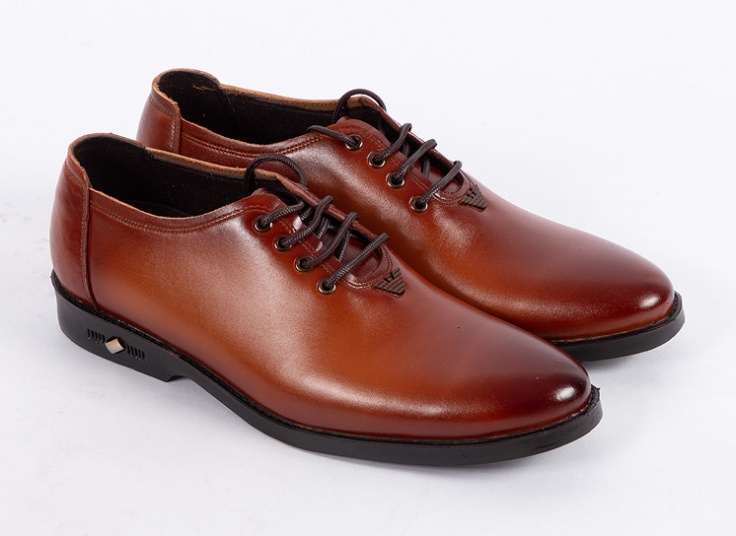 کفش مردانه بندی چرم Armani