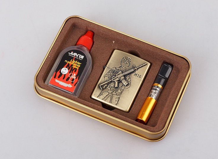 پکیج سه تکه فندک بنزینی Jiantai