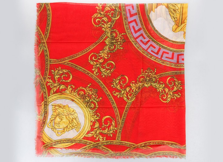روسری نخی طرح Versace