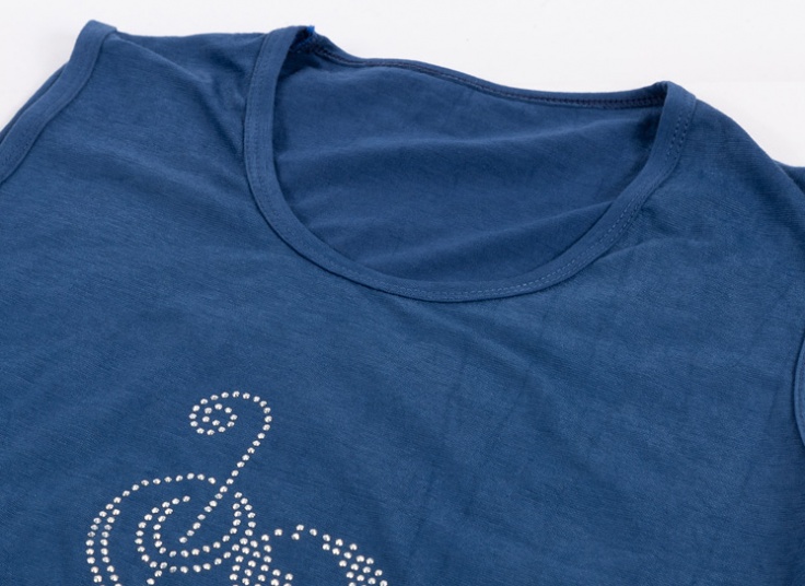 تاپ زنانه طرح Music