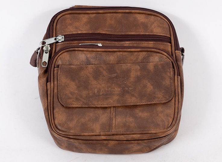 کیف دوشی مردانه طرح LACOSTE