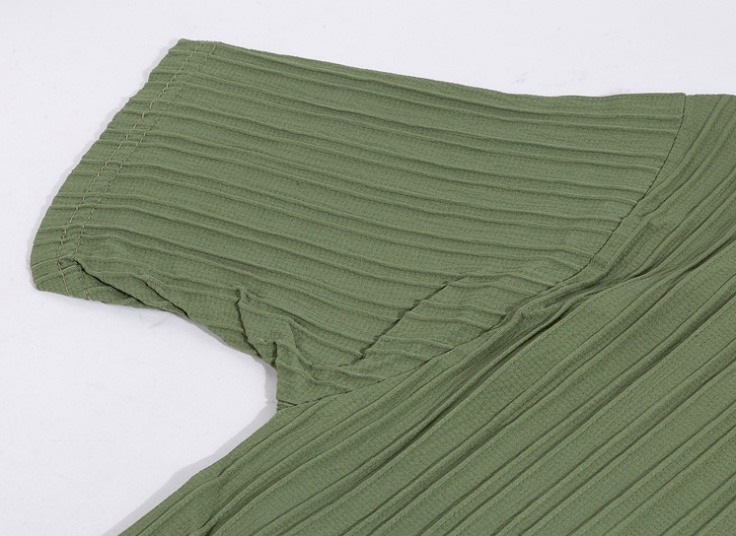 تیشرت مردانه یقه کوبایی طرح zara