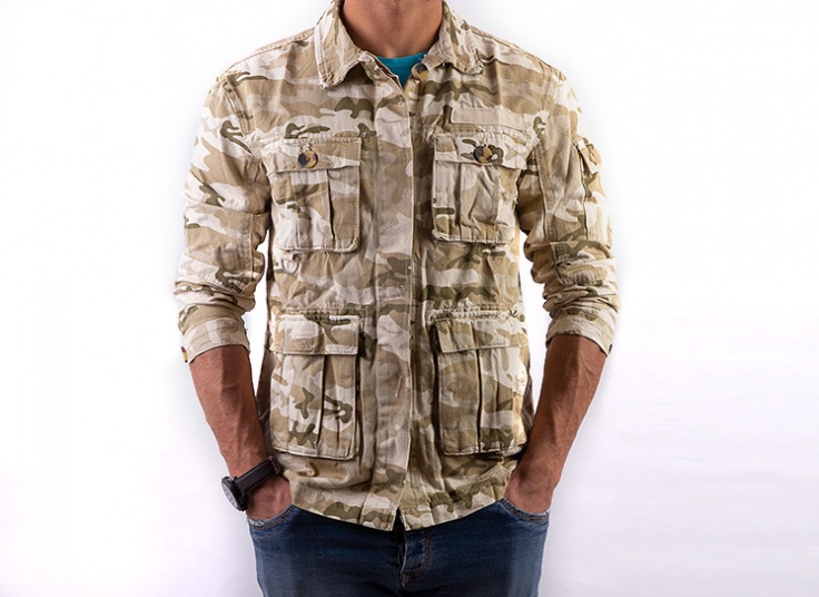 کت کتان مردانه Bershka