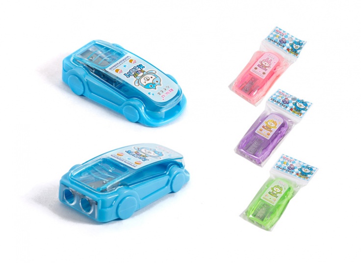 مدادتراش دوقلو طرح ماشین