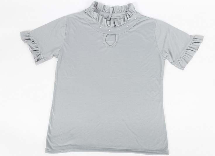 تیشرت زنانه چین دار