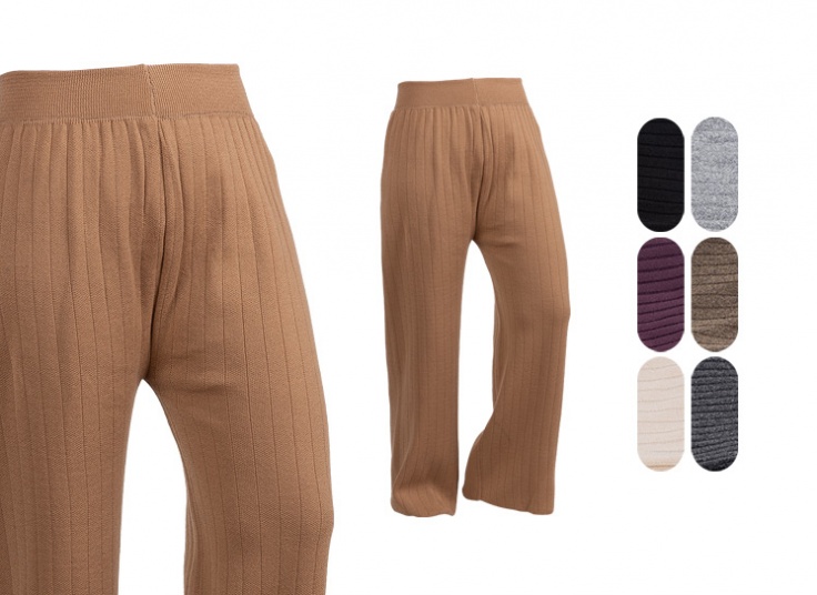 شلوار بافت زنانه