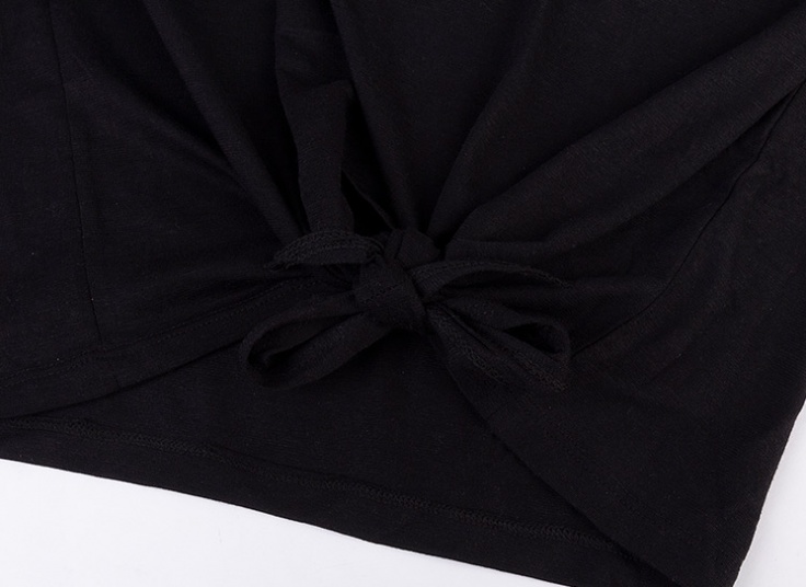 بلوز زنانه گره ای طرح Perfume