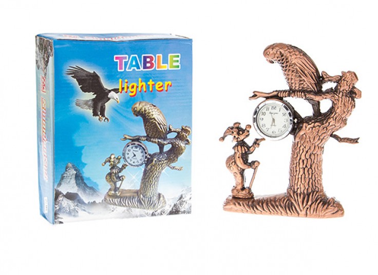 ساعت فندک دار