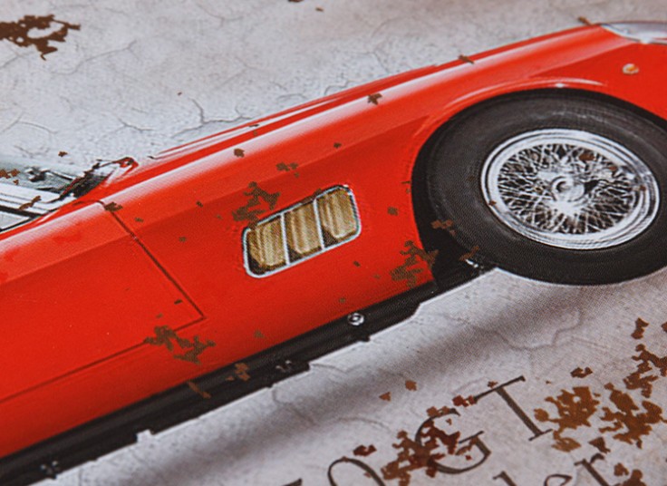 تابلو فلزی برجسته