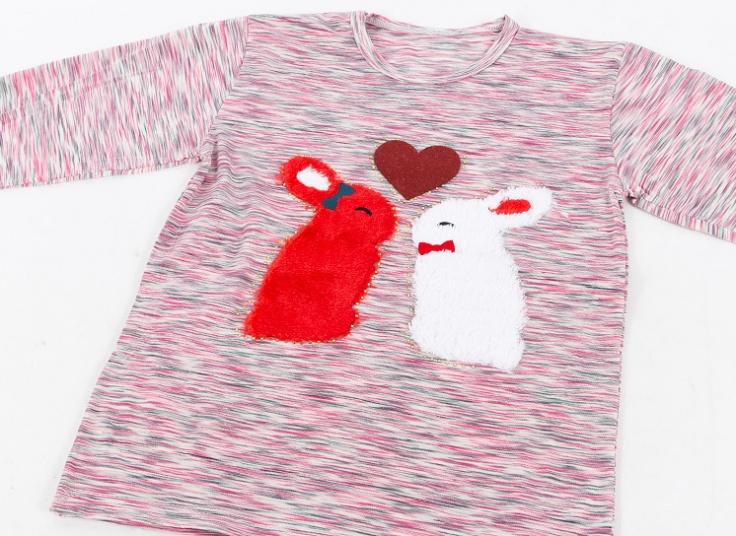 بلوز دخترانه طرح خرگوش