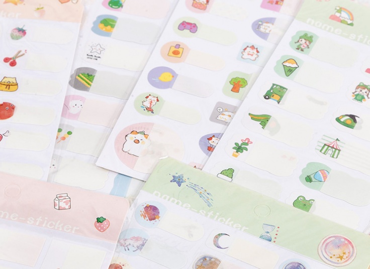 استیکر اسم و فامیل فانتزی