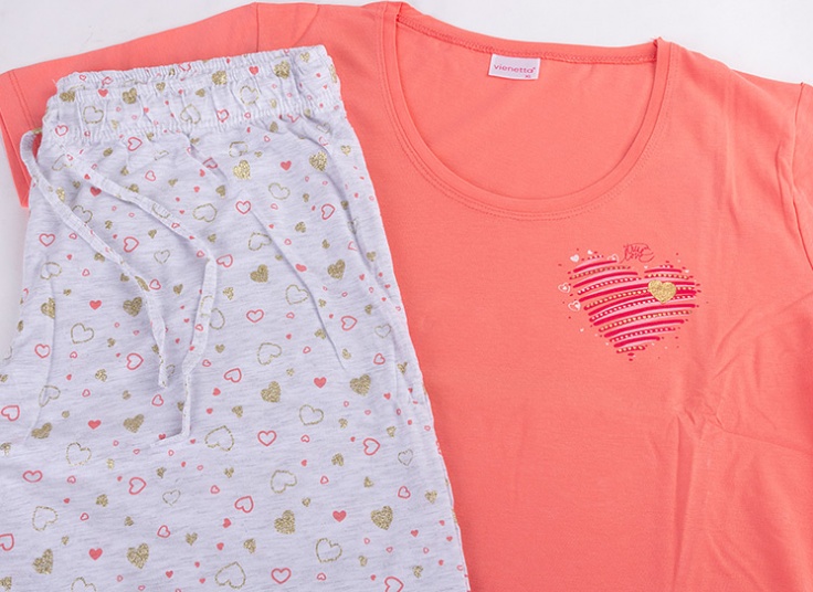 ست تیشرت و شلوار زنانه Vienetta