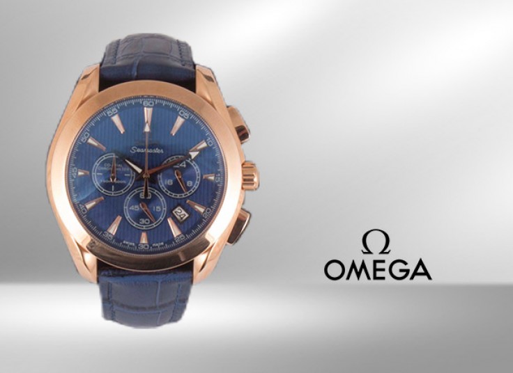 Omega مدل SeaMaster بند چرم