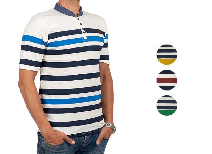 پولوشرت راه راه مردانه