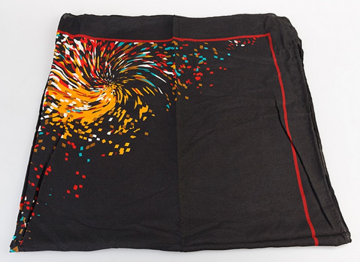 روسری نخی طرحدار