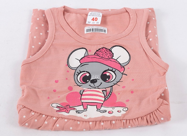 سارافون دخترانه طرحدار