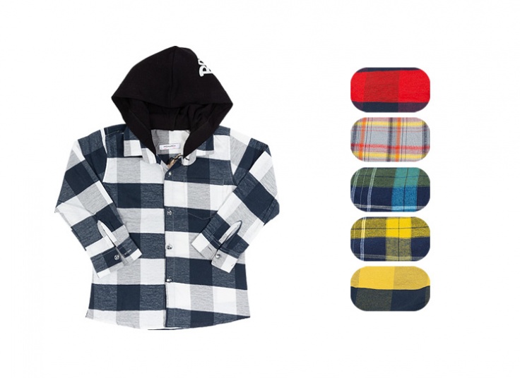 پیراهن کلاهدار پسرانه Monarch