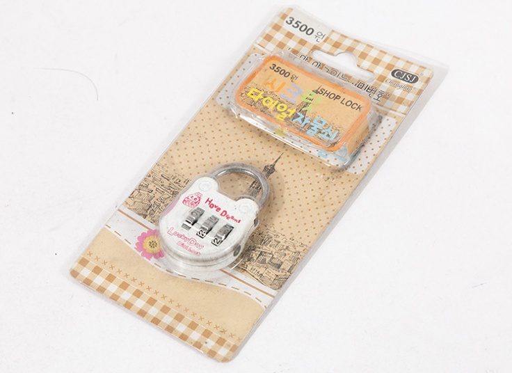 قفل آویز رمز دار Sunshine Fancy 