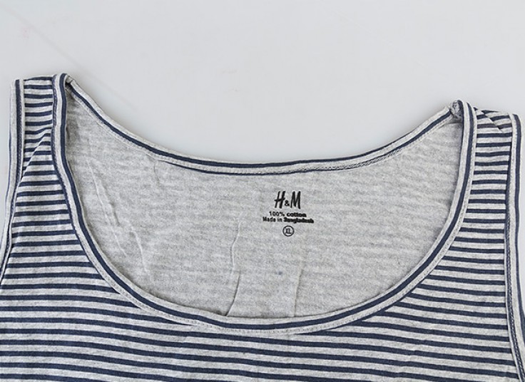 تاپ یقه گرد طرح H and M