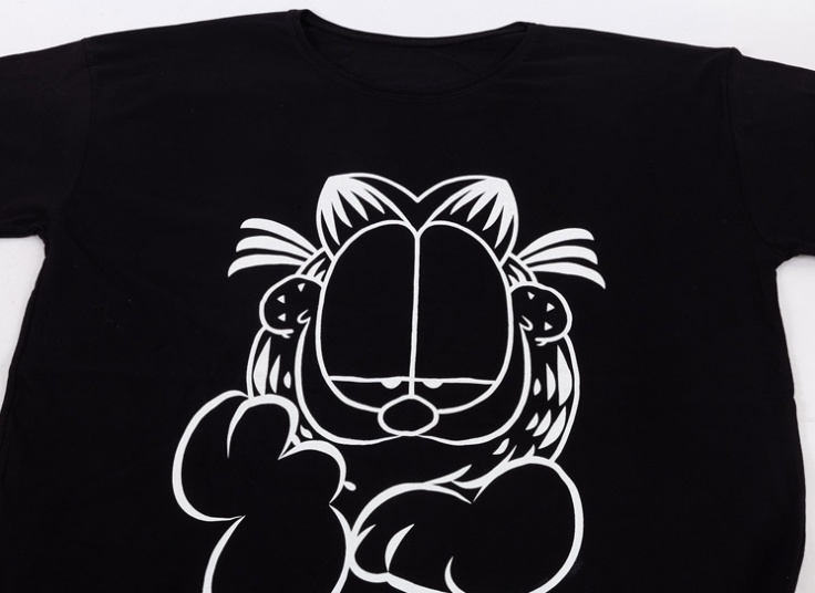 تیشرت سایز بزرگ طرح گارفلید