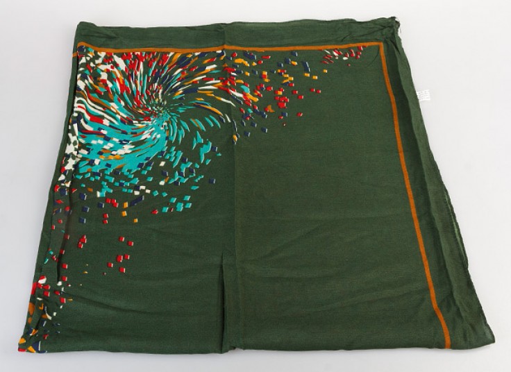 روسری نخی طرحدار