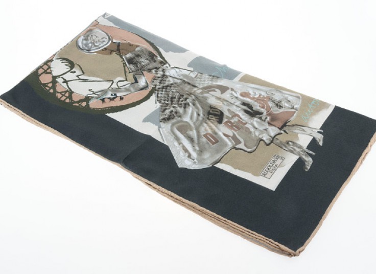 روسری قواره دار ASGOLDAS طرح Dior