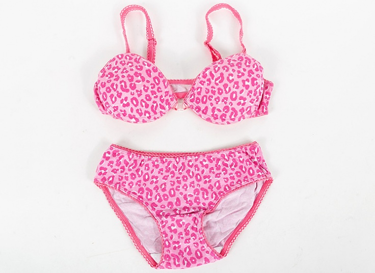 ست لباس زیر دخترانه پلنگی