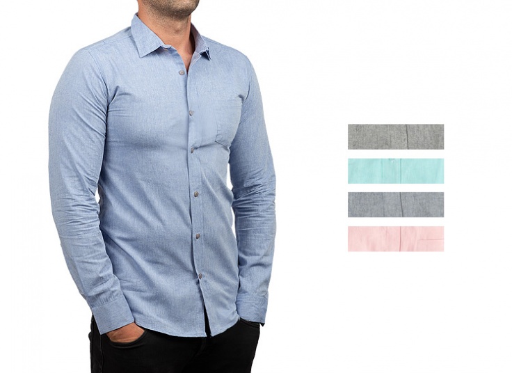 پیراهن ساده مردانه