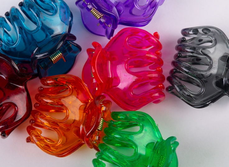 پکیج شش عددی کلیپس مو خرچنگی