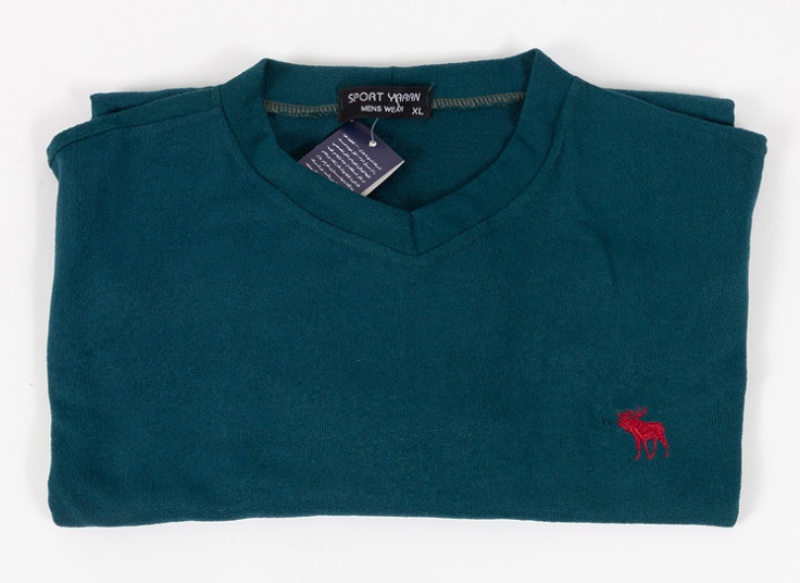 بلوز بافت مردانه طرح Abercrombie