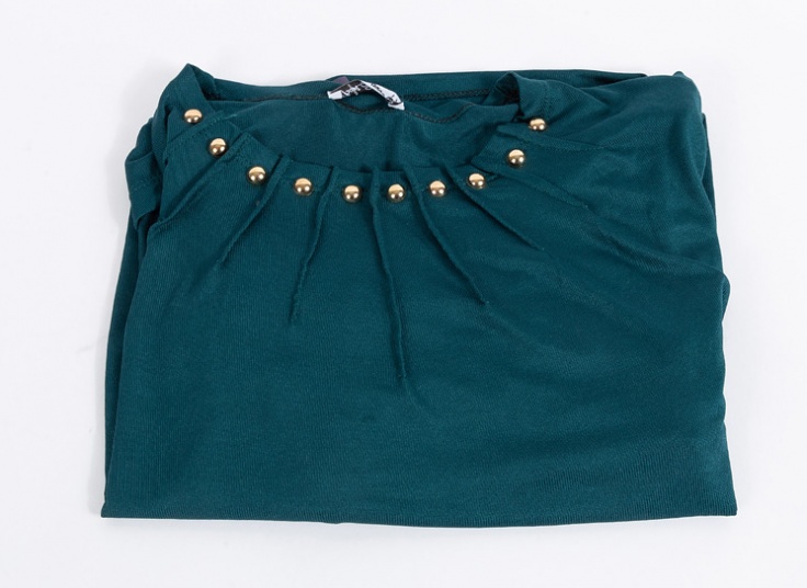 بلوز بافت زنانه جلو پیله دار