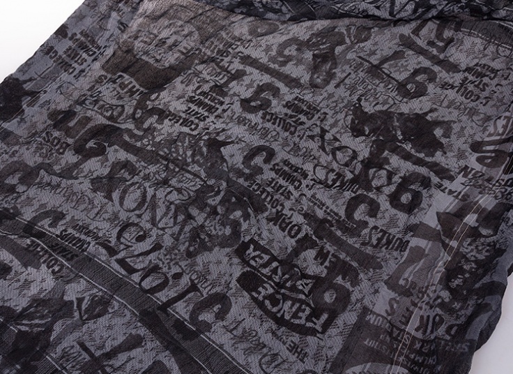 روسری طرحدار Numbering