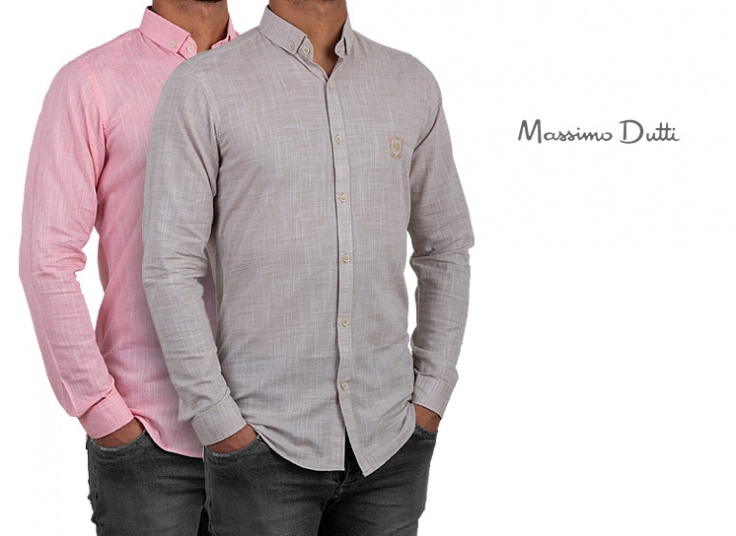 پیراهن راه راه مردانه طرح Massimo Dutti