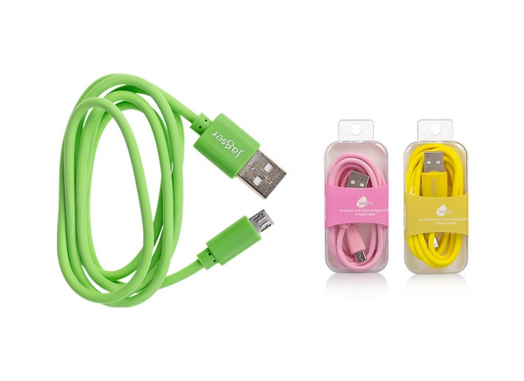 کابل شارژ رنگی Jagser