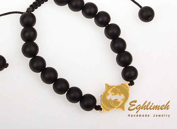 دستبند مهره ماه تولد اقلیمه